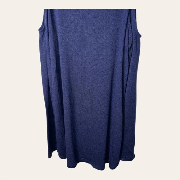 💋WOMEN’S AERIE COLD SHOULDER LONG SLEEVE TOP SIZE XSMALL NAVY BLUE IN COLOR‎ - Picture 8 of 8